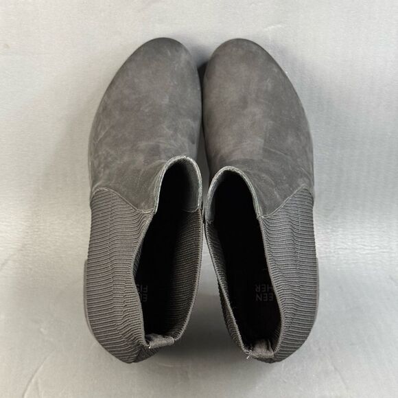 EILEEN FISHER Farrah Tumbled Nubuck Bootie shoes women’s size 9.5 - Picture 9 of 11